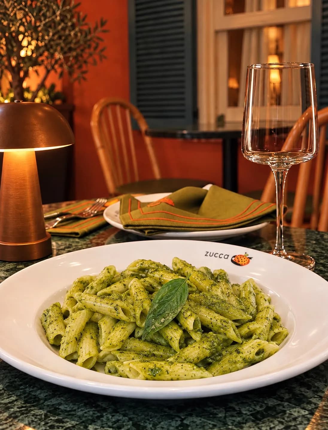 Penne al pesto